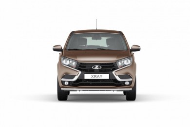 Защита переднего бампера одинарная Ø51мм (НПС) LADA XRay 2016- (LXR220202)