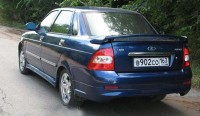 Накладка заднего бампера Тюнинг "CREDO mini" ВАЗ 21703 Приора