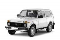 Защита переднего бампера одинарная Ø63мм (НПС) LADA "4х4 2121" 1995- (LNI220201)