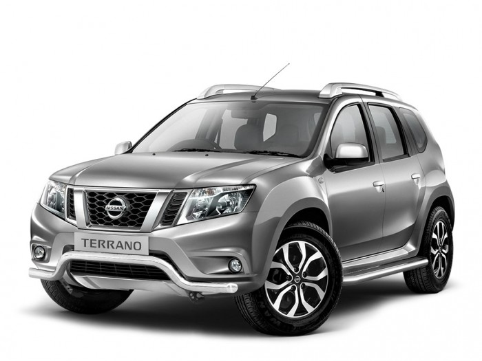 Защита переднего бампера Ø63мм "Волна" (НПС) NISSAN Terrano 2014- (08060101)
