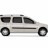 Рейлинги "Усиленные" LADA Largus c 2012-