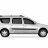 Рейлинги "Усиленные" LADA Largus c 2012-