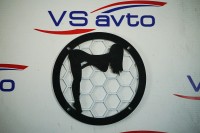 Грили двухслойные для динамиков 16 см VS-AVTO Девушка 1 белая