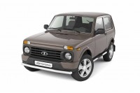 Защита порогов с накладками Ø63мм (НПС) LADA "4х4 2121" 1995-/ "4x4 URBAN" 2015- (LNI220302)