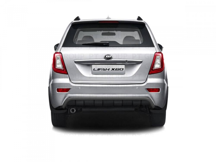 Защита заднего бампера Ø51 мм (ППК) LIFAN X60 2012-2016