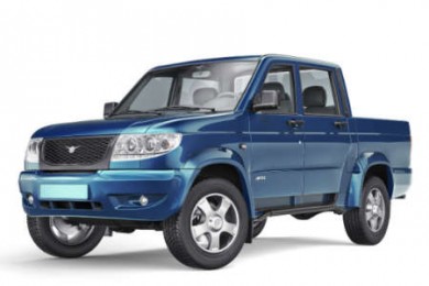 Коврики EVA на UAZ PICKUP рестайлинг 2014 - 2016