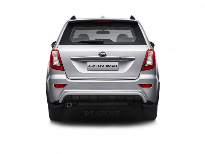 Защита заднего бампера Ø51мм (НПС) LIFAN X60 2012-2016 (14010301)