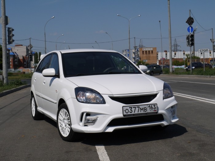 Бампер передний Kia Rio JB/FL (2006-2011)