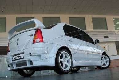 Бампер задний Тюнинг "Renault Logan Power DM"