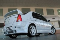 Бампер задний Тюнинг "Renault Logan Power DM"
