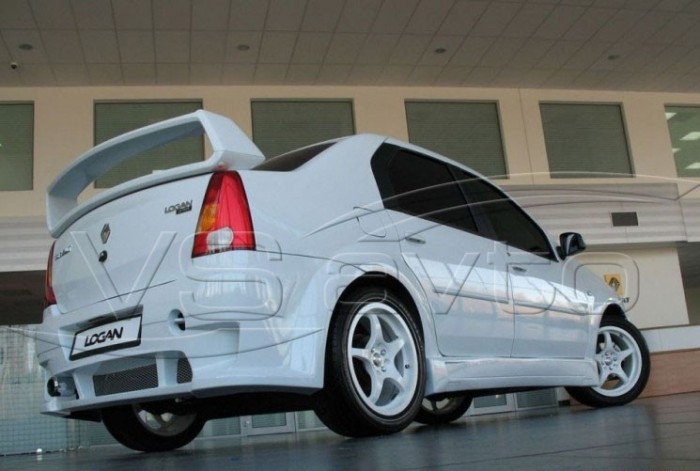 Бампер задний Тюнинг "Renault Logan Power DM"