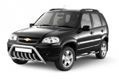 Коврики EVA на Chevrolet Niva рестайлинг 2009 -