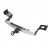 ТСУ /съемный квадрат/ с НЕРЖ. накладкой MITSUBISHI Pajero Sport 2008-2020 (MPS-08-991124.00/MPS991101)