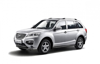 Защита порогов с алюминиевой площадкой Ø51мм (ППК) LIFAN X60 с 2012
