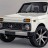 Решётка радиатора на Ниву LADA 4x4 "TITAN" (покрытие ЧЁРНЫЙ МАТОВЫЙ)