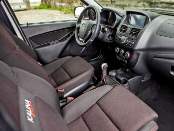 Штатное пенолитье с подголовниками (стандарт, завод) ВАЗ 21905 Kalina Sport/Granta Sport (на два сиденья)