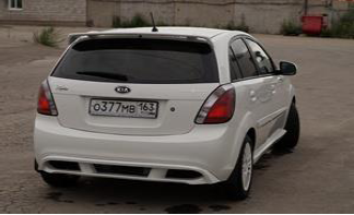 Спойлер Kia Rio JB/FL 2006-2011