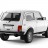 Защита порогов с накладками Ø63мм (ППК) LADA "4х4 2121" 1995-/ "4x4 URBAN" 2015-
