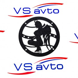 Грили для динамиков VS-AVTO Девушка с крыльями 1
