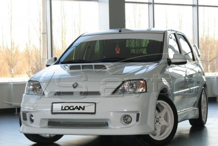 Воздухозаборник (накладка на капот) Тюнинг "Renault Logan Power DM"