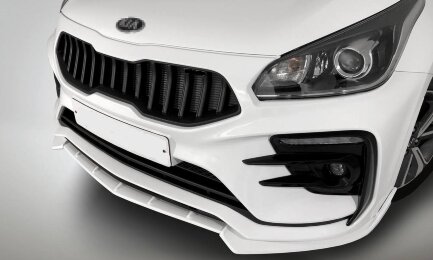 Сплиттер Q переднего бампера для Kia Rio 4