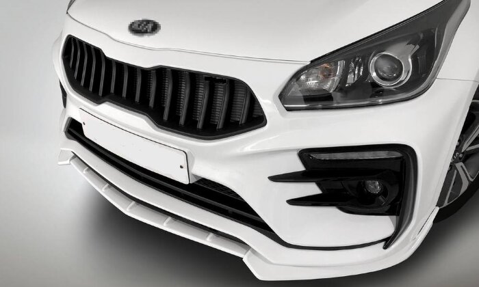 Сплиттер Q переднего бампера для Kia Rio 4