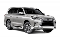 Защита порогов окантовка 51мм (НПС) LEXUS 450D с 2015 (18010201)