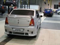 Бампер задний Тюнинг "Renault Logan Power DM 2"