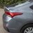 Спойлер широкий Hyundai Solaris 2 седан (0029)