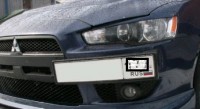 Подиум номера "EVO" Mitsubishi Lancer X