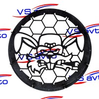 Гриль для сабвуфера VS-AVTO "Заяц с сигаретой" 