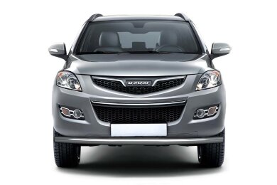Защита переднего бампера одинарная Ø63мм (НПС) HAVAL H5 2020- (HVH220202)