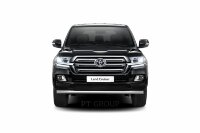 Защита переднего бампера одинарная Ø63мм (НПС) TOYOTA LAND CRUISER 200 2014- (TLC220204)