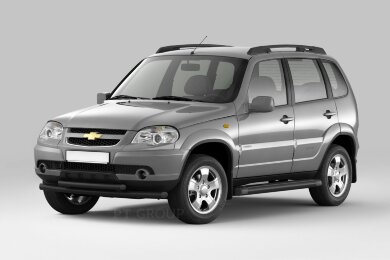 Защита порогов с площадкой Ø63мм (ППК) CHEVROLET Niva 2009-2020/ LADA Niva Travel 2021-