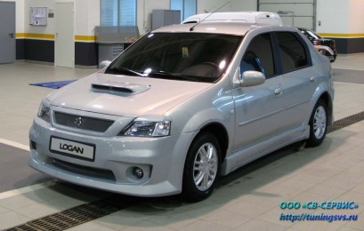 Решетка радиатора Renault Logan Power DM 2