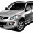 Защита порогов с алюм. площадкой Ø51мм (НПС) GREAT WALL HOVER H5 2011-/ HAVAL H5 2020- (13050205)