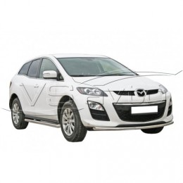 Защита ПЕРЕДА «Труба» , d51 MAZDA CX7 НЕРЖ арт 1729 Н