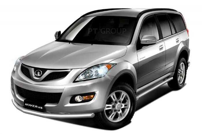 Защита порогов вогнутая Ø63мм (НПС) GREAT WALL Hover H5 2011-/ HAVAL H5 2020- (13050201)