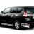 Защита заднего бампера двойная угловая Ø63/51мм (НПС) TOYOTA LAND CRUISER PRADO 150 2013-2016 (TPR220102)