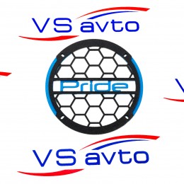 Грили двухслойные для динамиков 20 см VS-AVTO PRIDE синие