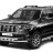 Защита переднего бампера двойная с пластинами Ø63/63мм (НПС) TOYOTA LAND CRUISER PRADO 150 2017- (TPR220206)