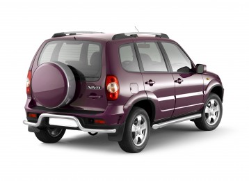 Защита заднего бампера Ø51мм "Волна" (НПС) CHEVROLET Niva 2009-2020/ LADA Niva 2020- (LNV220101)