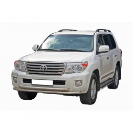 Защита ПОРОГОВ «Труба» (d.40) TOYOTA Land Cruiser 200 (арт. 1673 К)