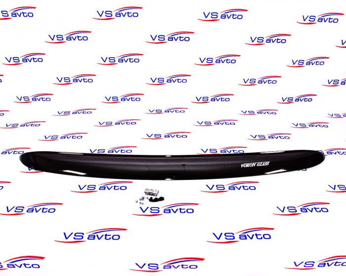 Спойлер на капот ВАЗ 2110-12 VORON GLASS с еврокрепежом