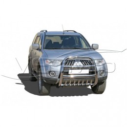 ПЕРЕДОК «Высокий» с защитой двигателя (d63.5) MITSUBISHI Pajero Sport 2008-2012 (арт. 1708 К)