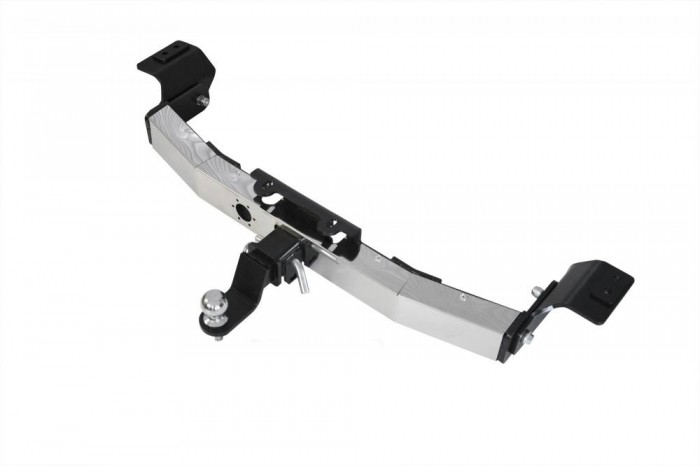 ТСУ /съемный квадрат/ с НЕРЖ накладкой TOYOTA LC PRADO 150 2009-/ LC Prado 120 2002-09/ LEXUS GX 460 2010-2013 (TPR-09-991124.00/TPR991101)