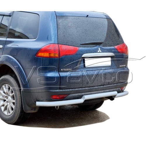 Защита ЗАДНЕГО БАМПЕРА «Каскад» (d63,5) MITSUBISHI Pajero Sport (арт. 1799 К)