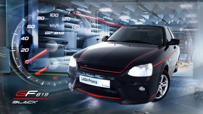 Комбинация приборов GF 819 Black (под заказ)