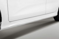 Накладки на пороги "Kudos" на Kia Rio 4
