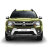 Защита переднего бампера одинарная Ø63мм (ППК) RENAULT Duster 2016-20/ NISSAN Terrano 2014-